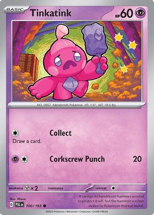 Tinkatink - 100/193 (100) - SV02 Paldea Evolved