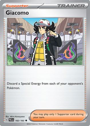 Giacomo (182/193) [Scarlet & Violet: Paldea Evolved] | Silver Goblin