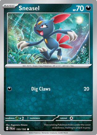 Sneasel (133) - Paldea Evolved