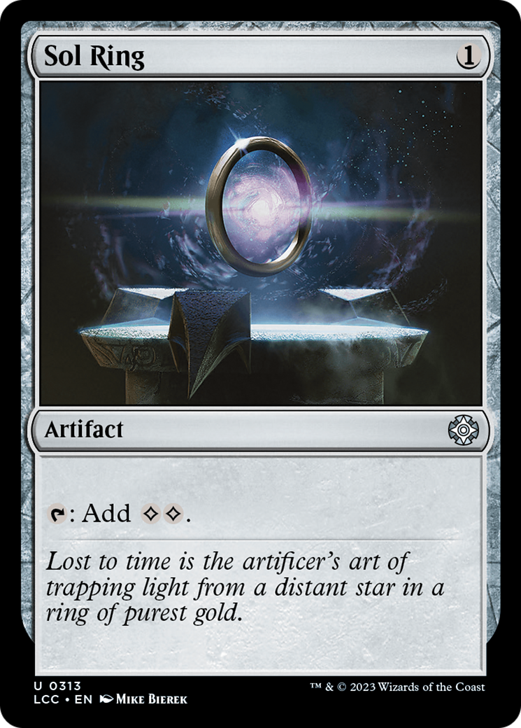 Sol Ring [The Lost Caverns of Ixalan Commander] | Silver Goblin