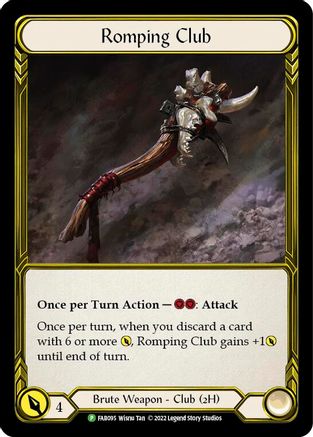 Romping Club (FAB095) Cold Foil - FaB Promos