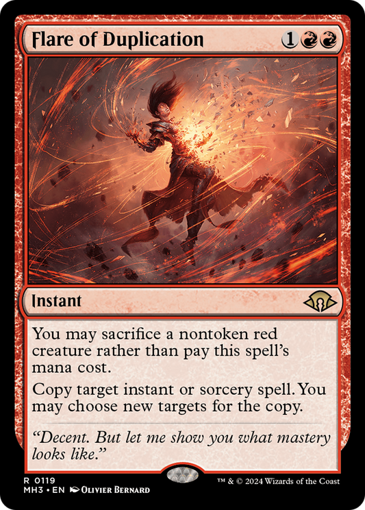 Flare of Duplication (119) Foil - Modern Horizons 3