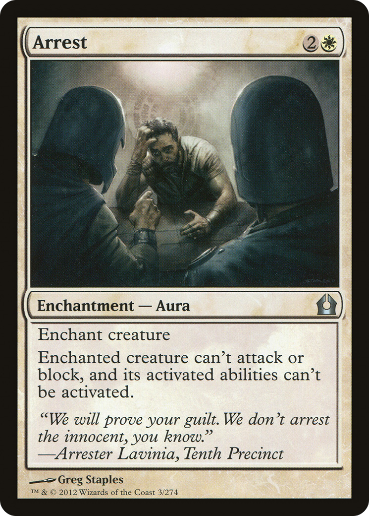 Arrest (003) Foil - Return to Ravnica