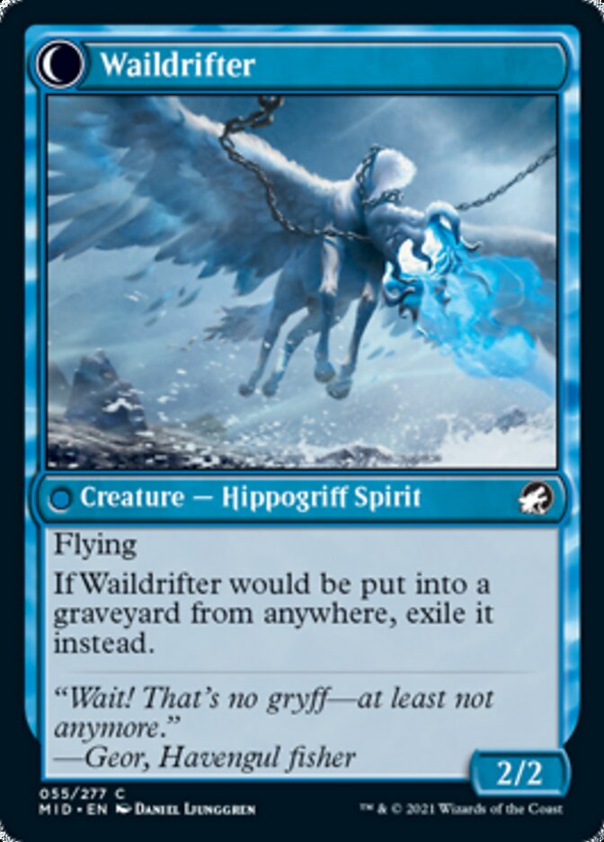 Galedrifter // Waildrifter (055) - Innistrad: Midnight Hunt