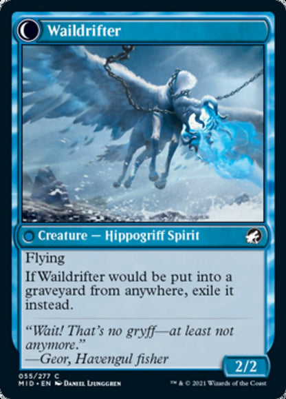 Galedrifter // Waildrifter (055) Foil - Innistrad: Midnight Hunt
