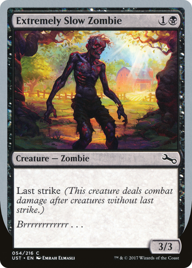 Extremely Slow Zombie (A) (054) - Unstable