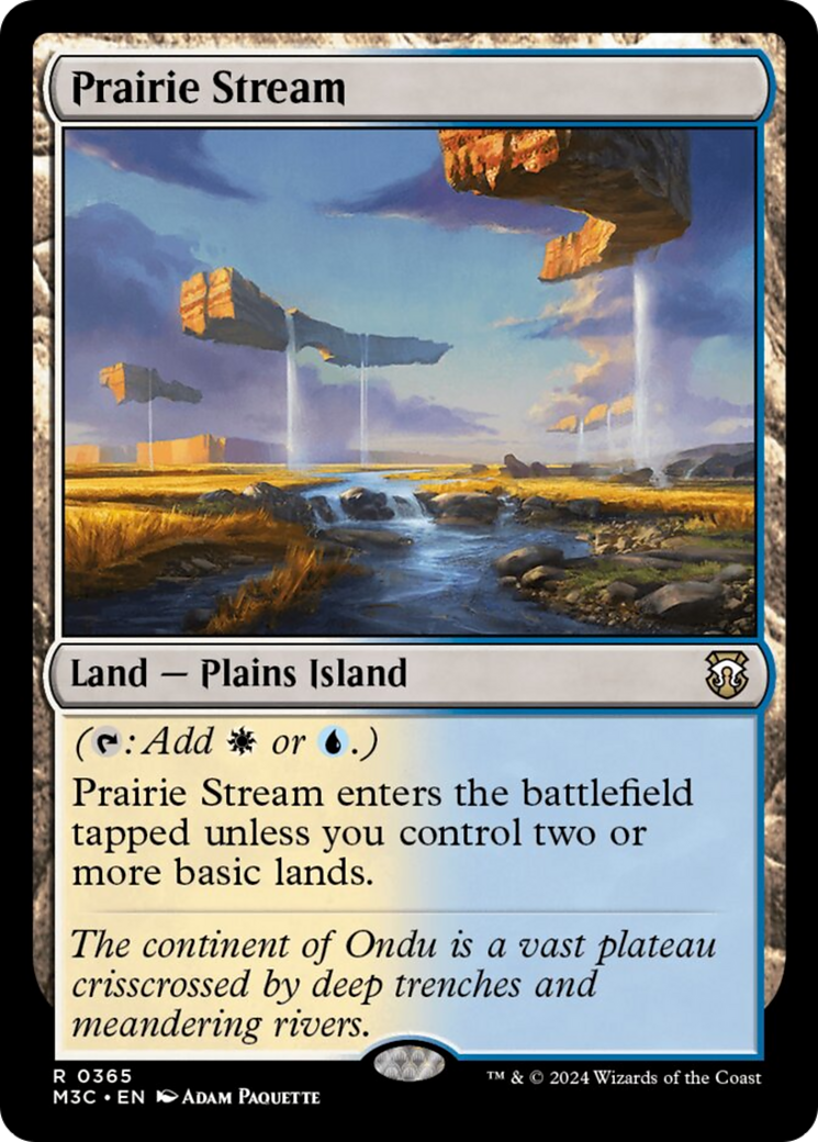 Prairie Stream [Modern Horizons 3 Commander] | Silver Goblin