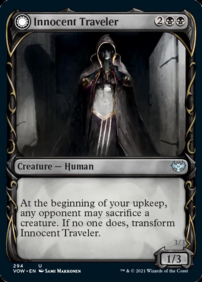 Innocent Traveler (Showcase) (294) - Innistrad: Crimson Vow