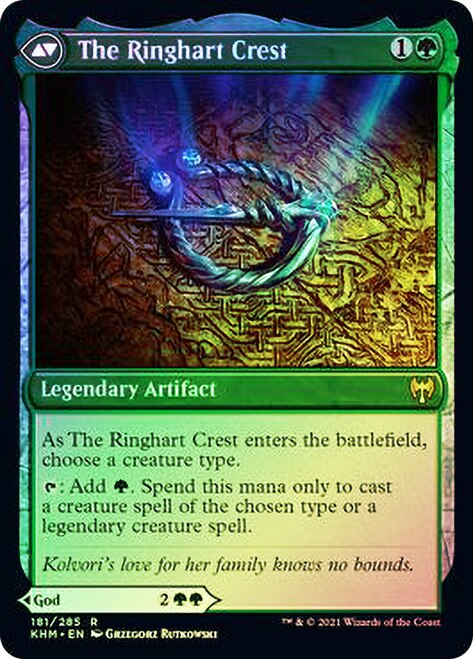 Kolvori, God of Kinship (181) Foil - Kaldheim Promos