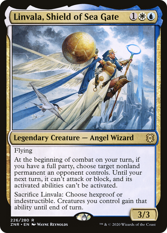 Linvala, Shield of Sea Gate (226) - Zendikar Rising