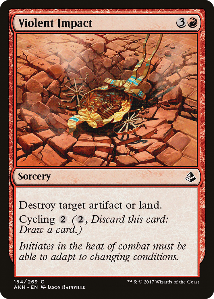 Violent Impact (154) Foil - Amonkhet