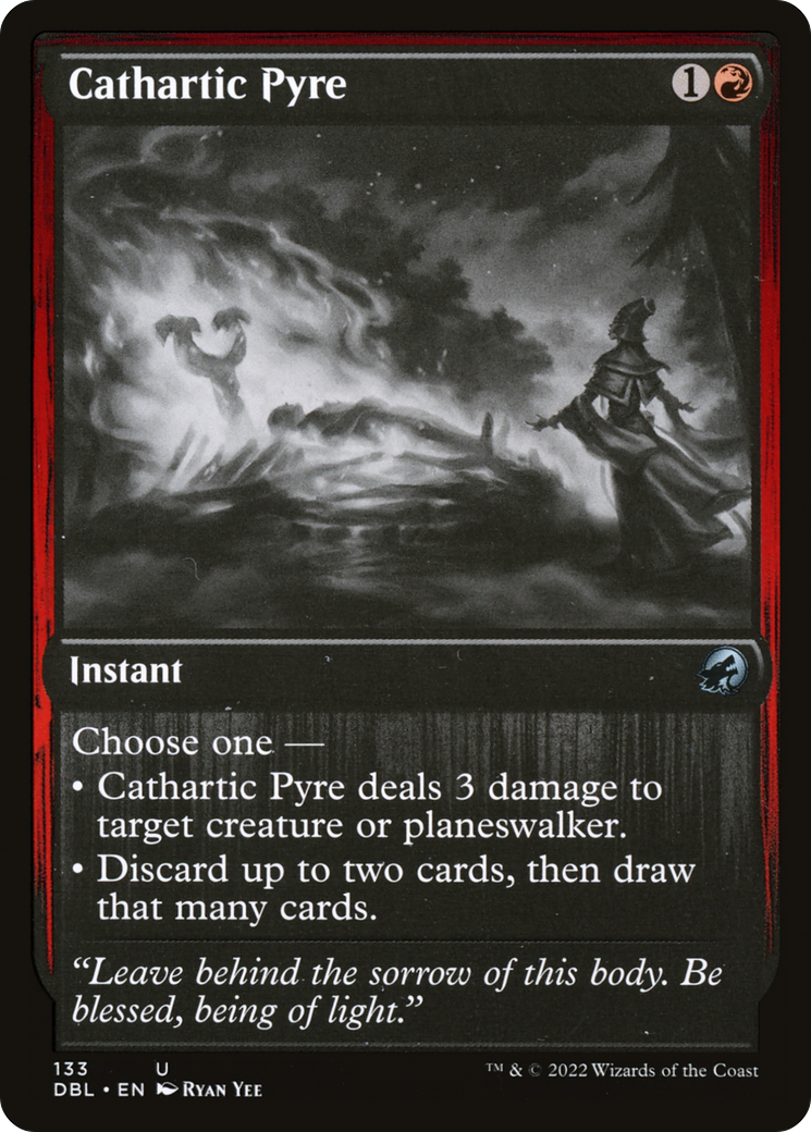 Cathartic Pyre [Innistrad: Double Feature] Foil