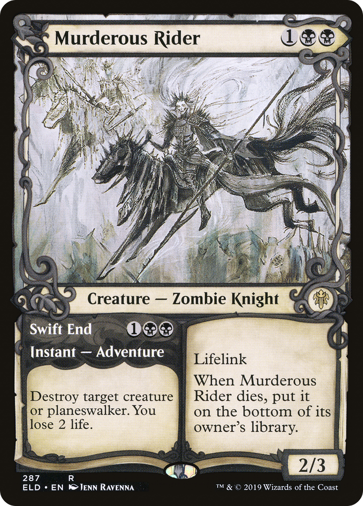 Murderous Rider (Showcase) (287) Foil - Throne of Eldraine
