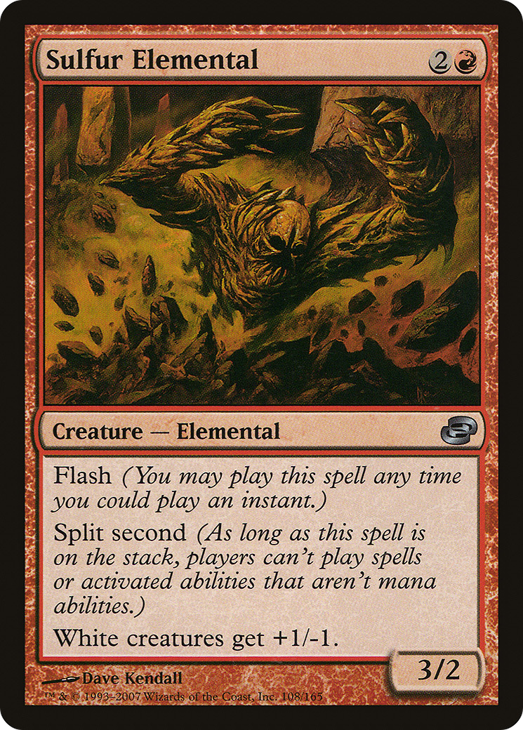 Sulfur Elemental (108) - Planar Chaos