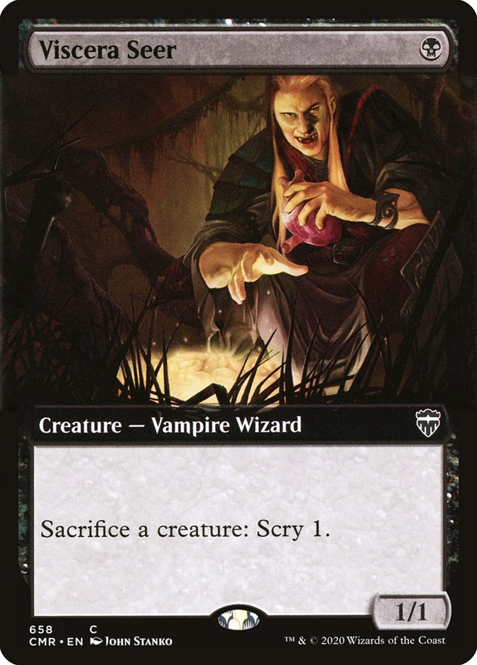 Viscera Seer (Extended Art) [Commander Legends] | Silver Goblin