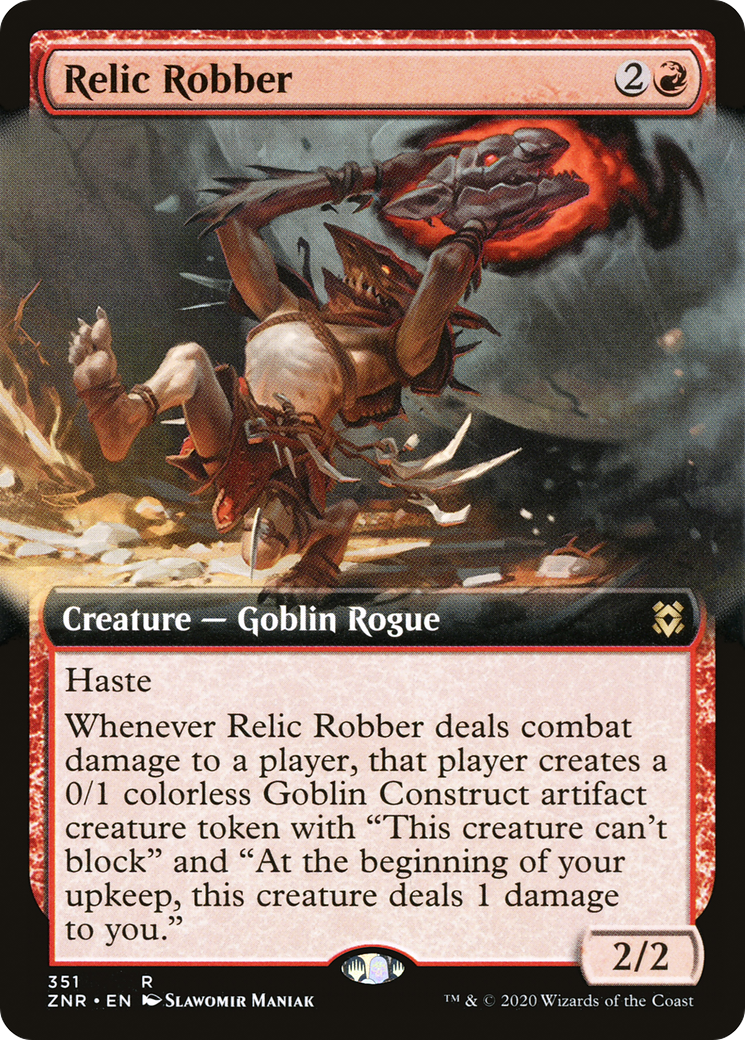 Relic Robber (Extended Art) (351) - Zendikar Rising