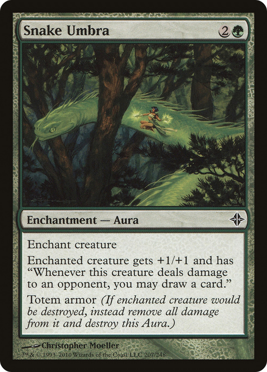 Snake Umbra (207) - Rise of the Eldrazi
