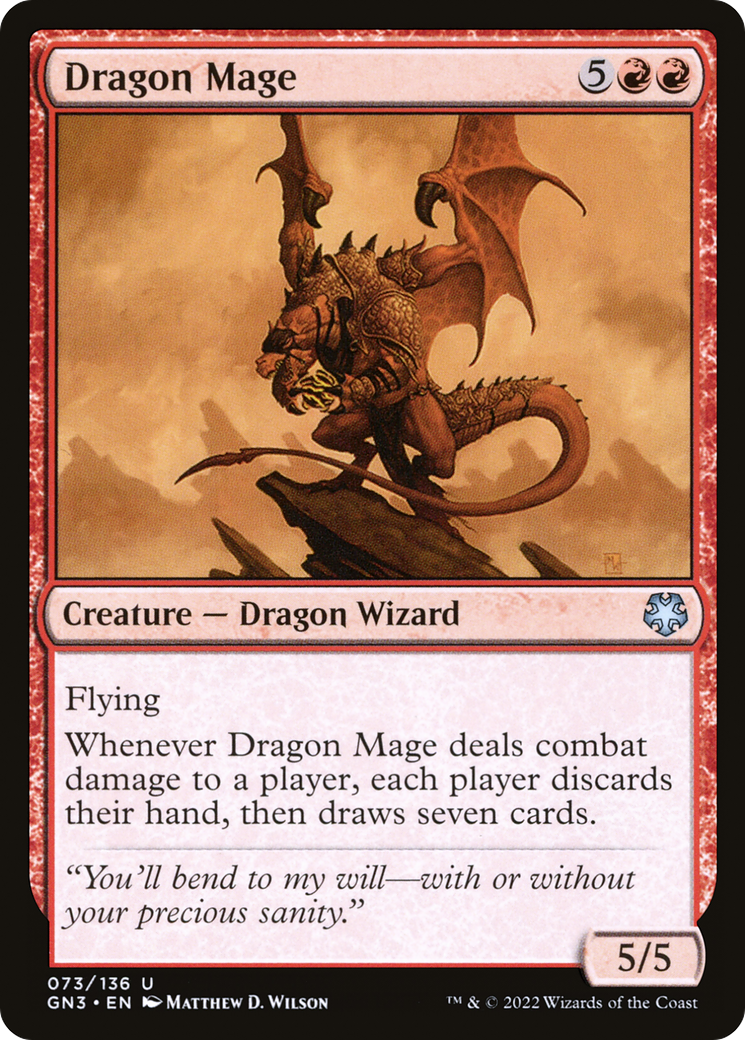 Dragon Mage (073) - Game Night: Free-for-All
