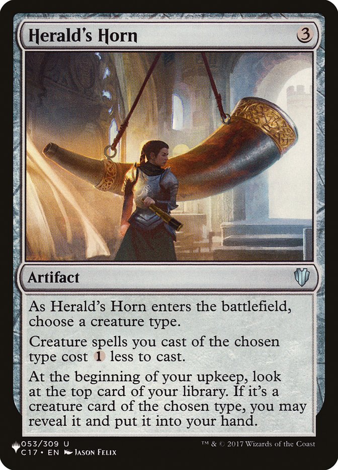 Herald's Horn [The List] | Silver Goblin