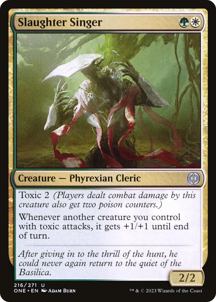 Slaughter Singer (216) Foil - Phyrexia: All Will Be One