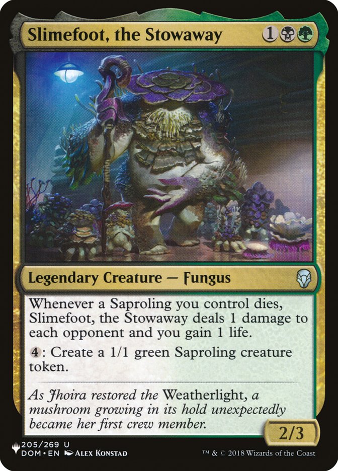 Slimefoot, the Stowaway [The List] | Silver Goblin