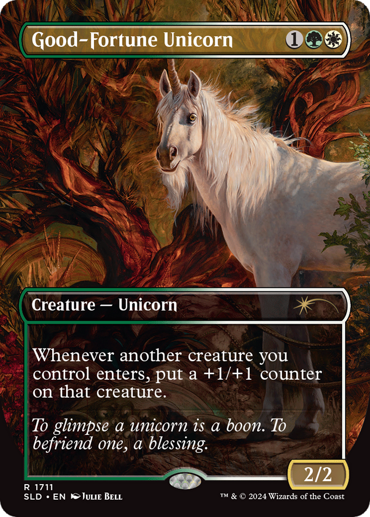 Good-Fortune Unicorn (1711) - Secret Lair Drop