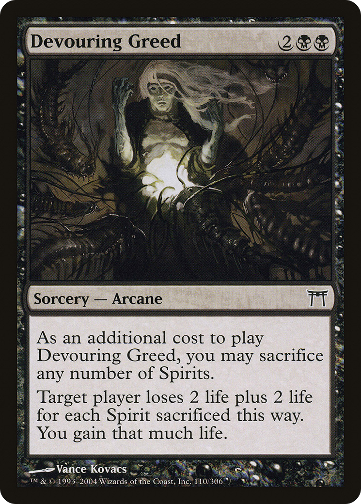 Devouring Greed (110) - Champions of Kamigawa