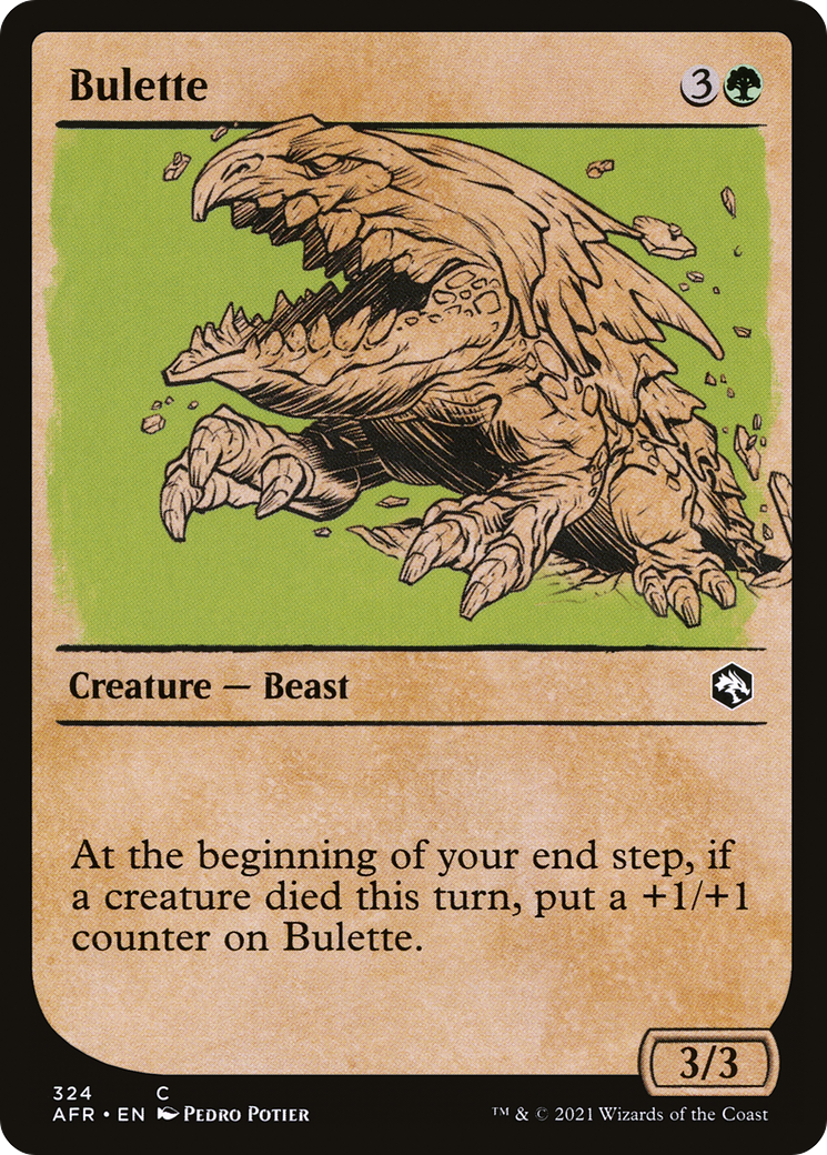 Bulette (Showcase) (324) Foil - Adventures in the Forgotten Realms