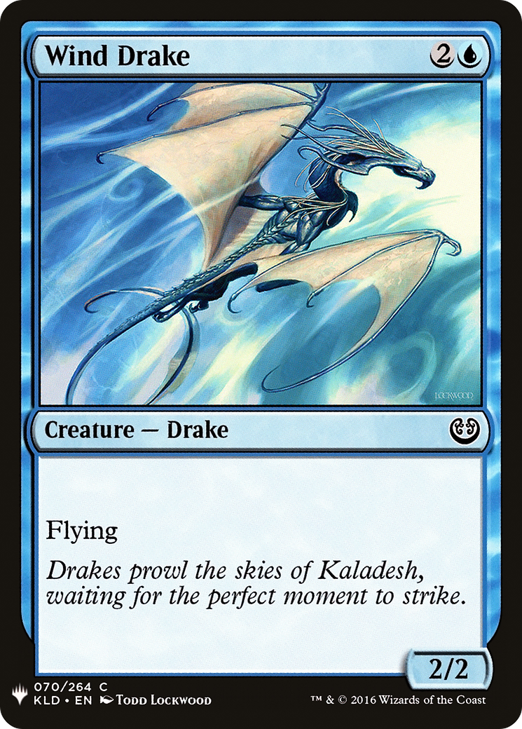 Wind Drake (KLD-70) - The List