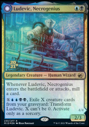 Ludevic, Necrogenius (233) Foil - Innistrad: Midnight Hunt Promos
