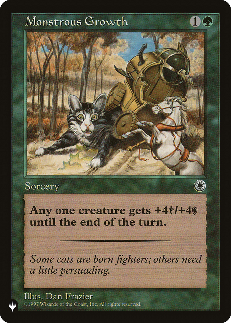 Monstrous Growth (Retro) (POR-173) - The List