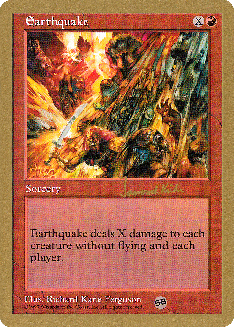 Earthquake (Retro) (jk223sb) - World Championship Decks 1997
