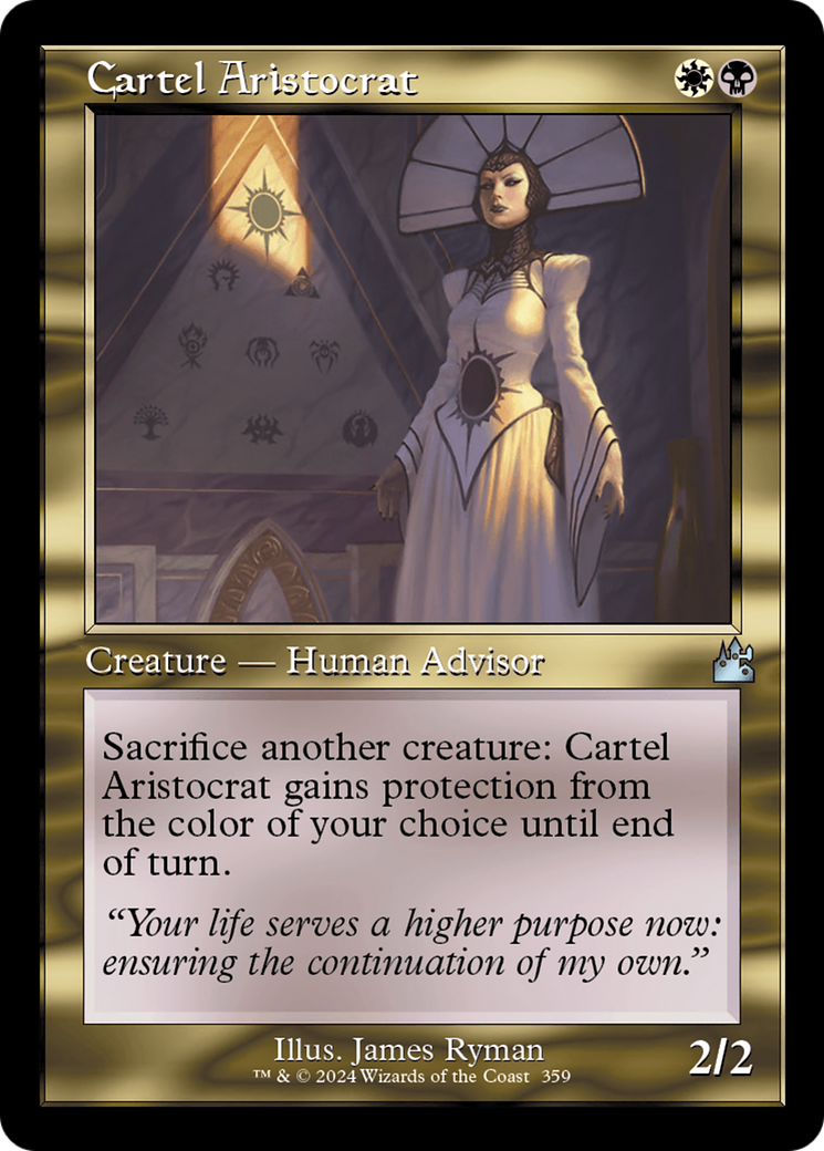 Cartel Aristocrat (Retro Frame) [Ravnica Remastered] | Silver Goblin