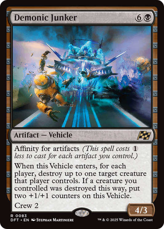 Demonic Junker Foil (083) - Aetherdrift