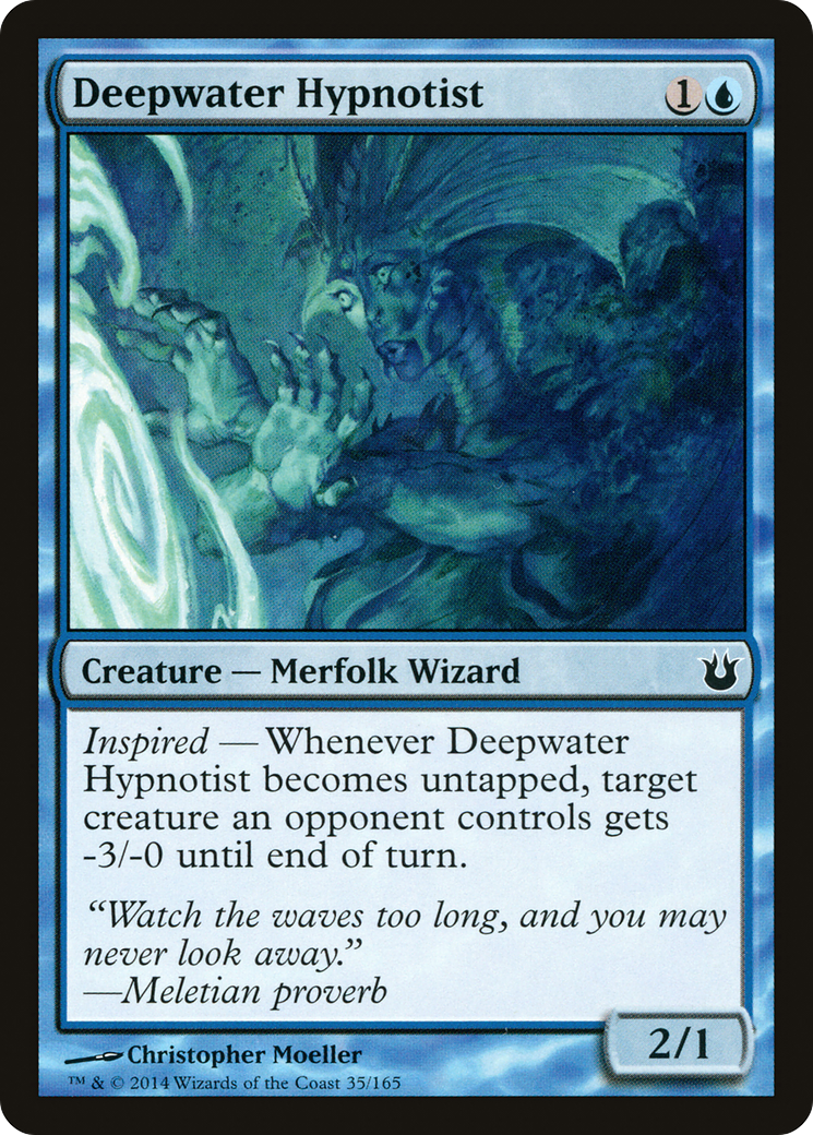 Deepwater Hypnotist (035) Foil - Born of the Gods