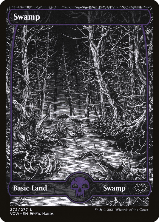 Swamp (272) Foil - Innistrad: Crimson Vow