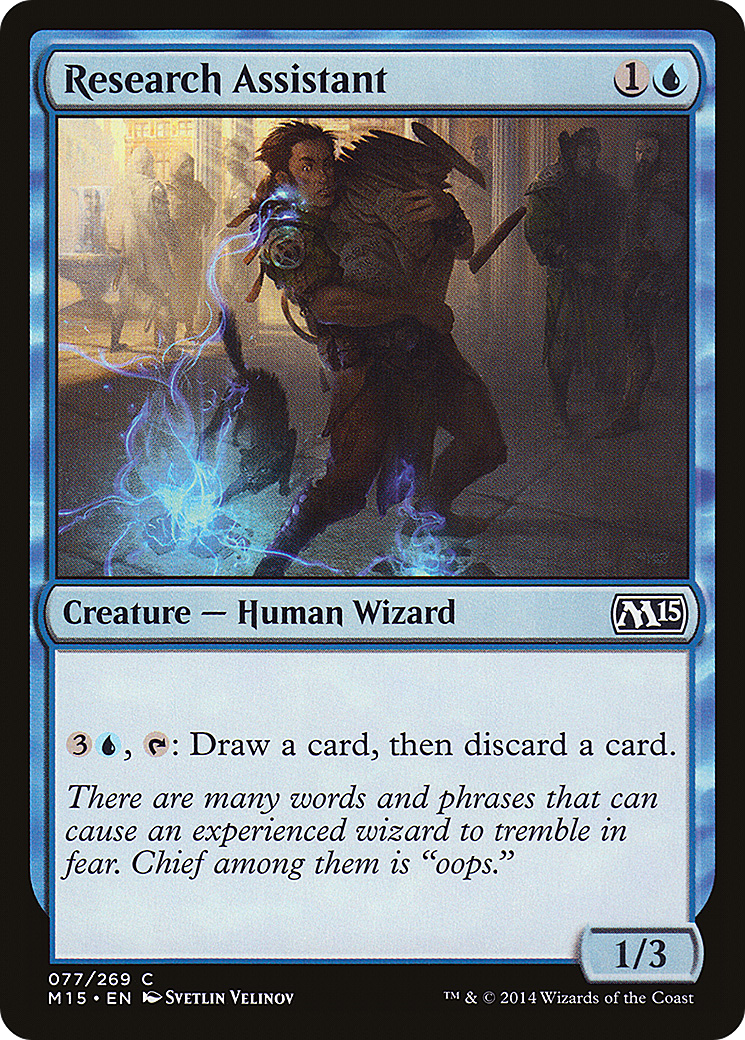 Research Assistant (077) - Magic 2015
