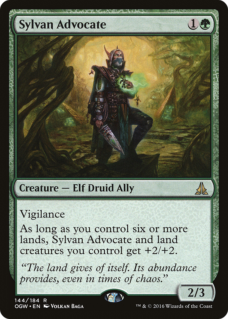 Sylvan Advocate (144) Foil - Oath of the Gatewatch