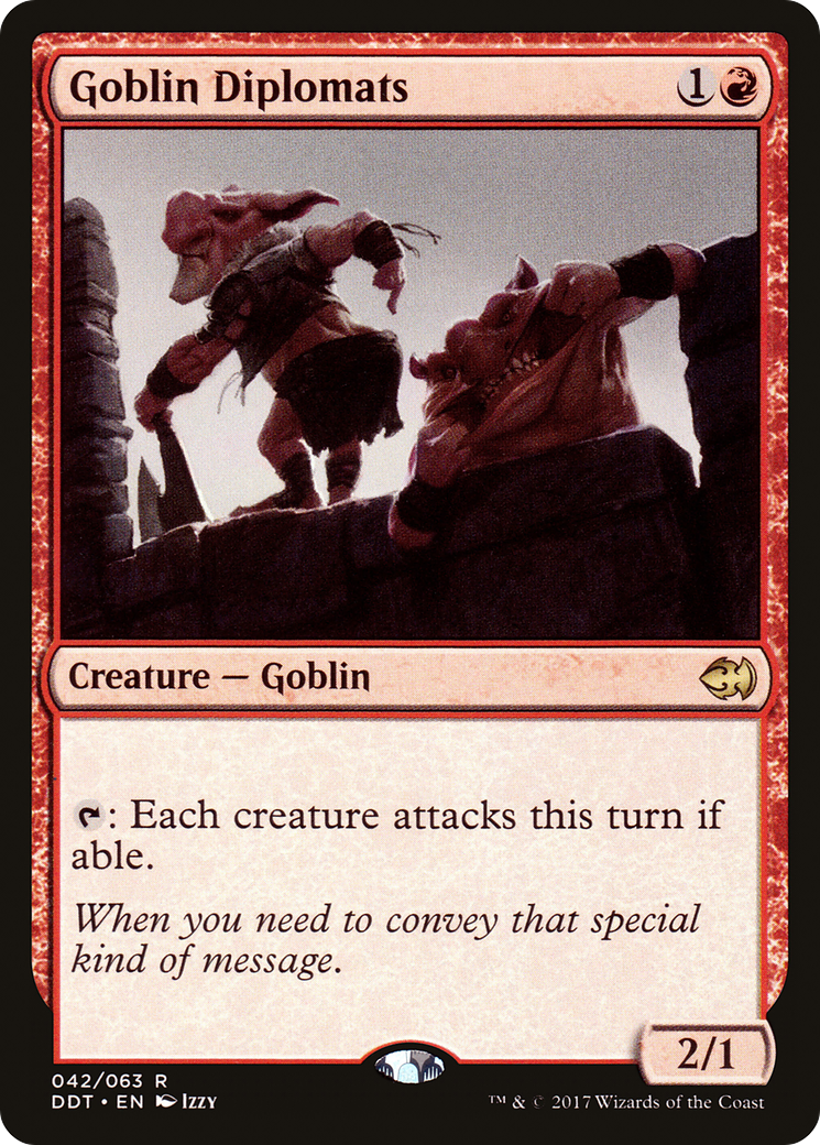Goblin Diplomats (042) - Duel Decks: Merfolk vs. Goblins