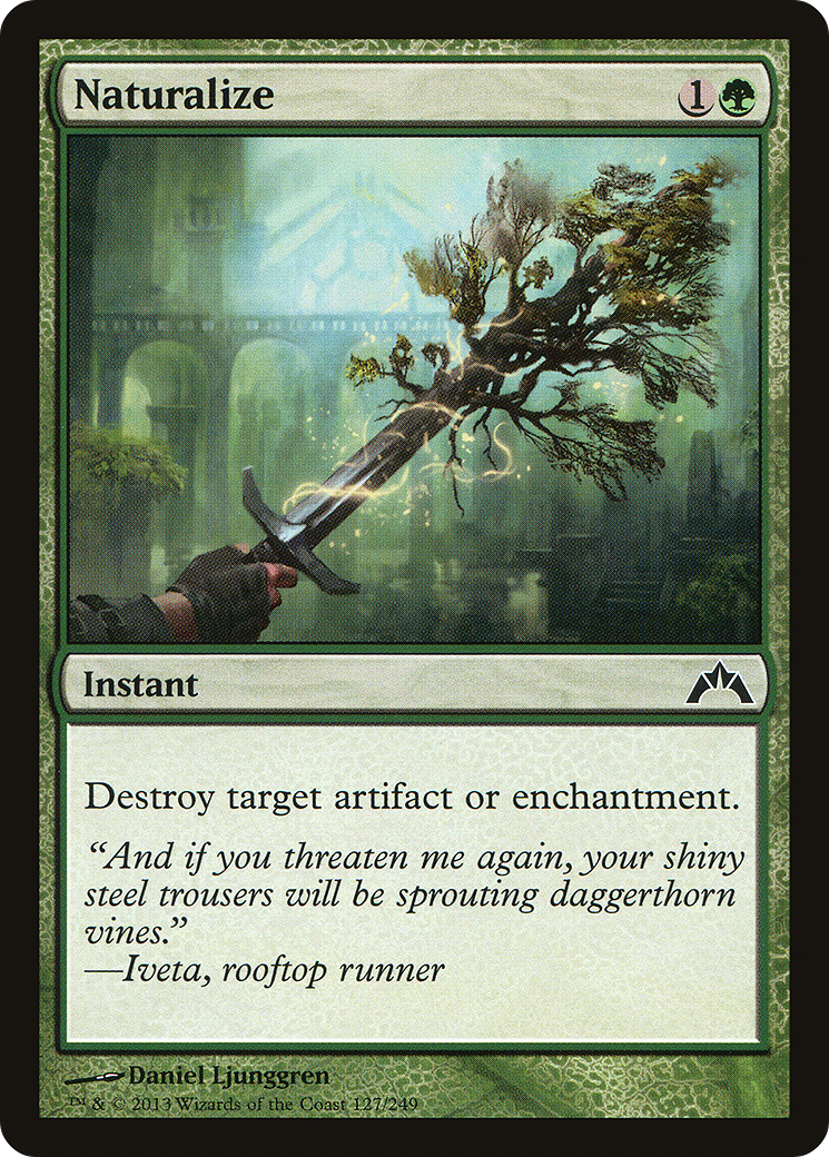 Naturalize (127) Foil - Gatecrash
