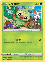 Grookey (SWSH070) [Sword & Shield: Black Star Promos] | Silver Goblin