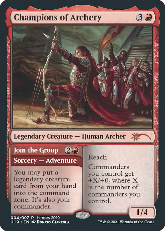 Champions of Archery // Join the Group [Heroes of the Realm 2019] Foil
