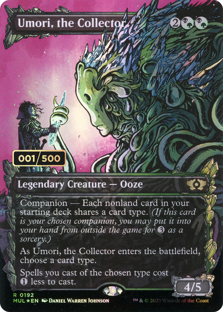 Umori, the Collector (Serial Numbered) (Showcase) (192) Foil - Multiverse Legends