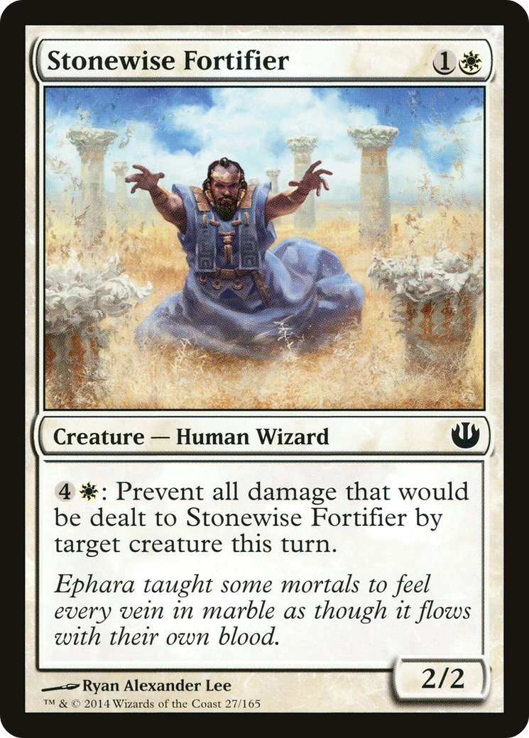 Stonewise Fortifier (027) Foil - Journey into Nyx