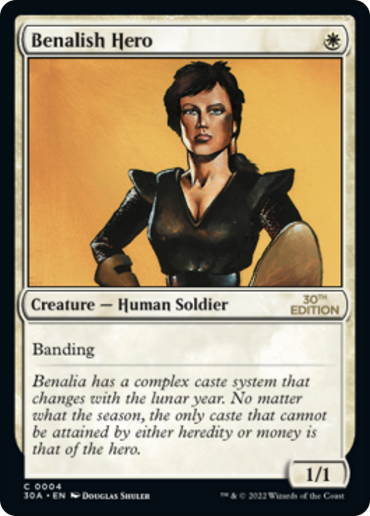 Benalish Hero (004) - 30th Anniversary Edition