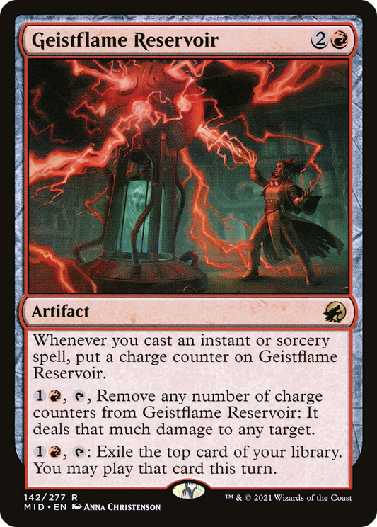 Geistflame Reservoir (142) - Innistrad: Midnight Hunt