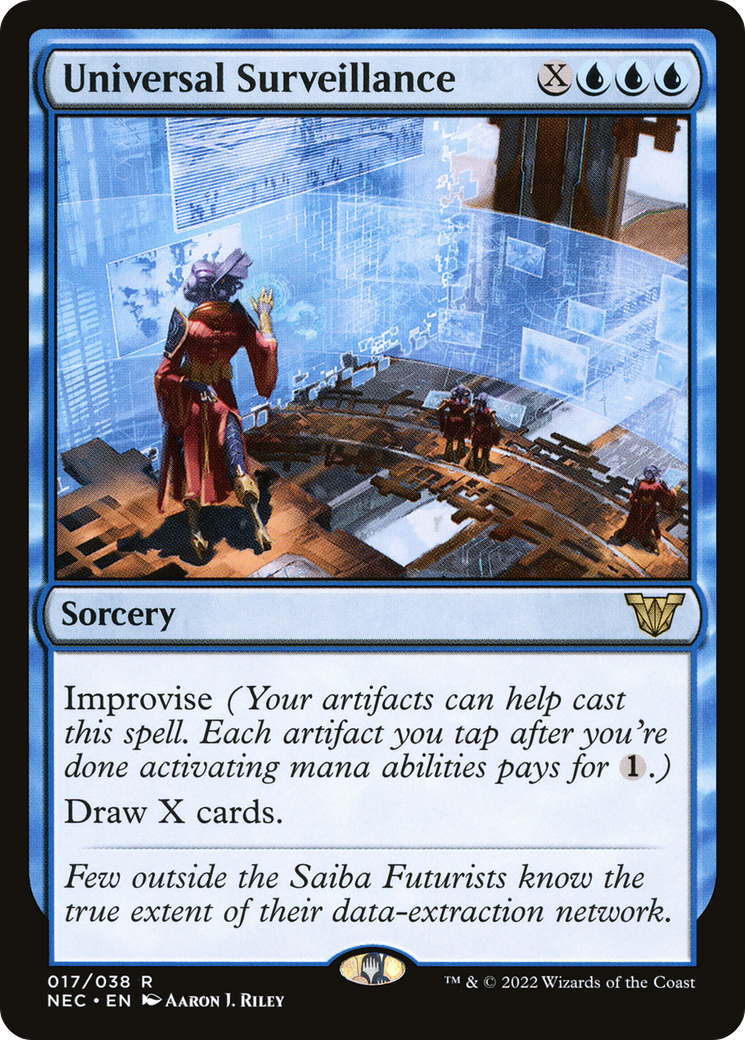 Universal Surveillance (017) - Neon Dynasty Commander