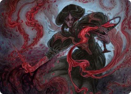 Change of Fortune Art Card [Innistrad: Crimson Vow Art Series] | Silver Goblin