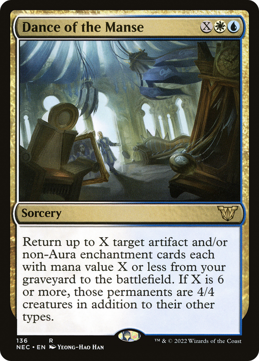 Dance of the Manse (136) - Neon Dynasty Commander