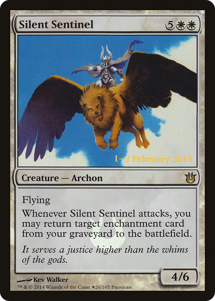 Silent Sentinel (26★) Foil - Born of the Gods Promos